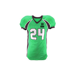 Prix de gros, uniforme de football américain respirant et léger, imprimé, logo personnalisé, design personnalisé, 100% polyester, couleurs personnalisées - Product Image 2