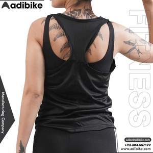 Débardeurs stringer personnalisés à sublimation avec logo frontal pour femmes, conception sur mesure pour marque privée - Product Image 2