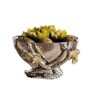 Ensemble de 3 nouveaux bols décoratifs en métal plaqué cuivre de différentes tailles pour la décoration de la maison, style japonais - Product Image 2