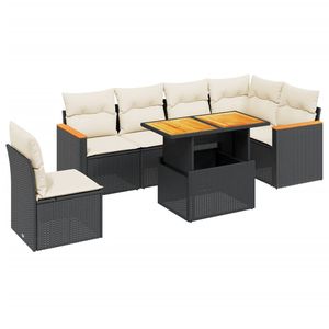 Conjunto de Sofás Negros para Jardín - Product Image 2