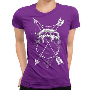 T-shirt pour femme de haute qualité 100% coton, coupe classique, imprimé personnalisé, manches courtes, col rond, logo écologique, élégant, anti-boulochage - Product Image 5