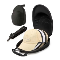 Étui portable personnalisé en EVA pour casquette, boîte de rangement antichoc pour casquette de baseball, organisateur de transport de chapeaux pour usage domestique, commercial et extérieur