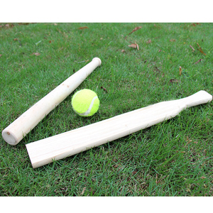 Premium Quality Personalized Cricket Wooden Toys <b>Baseball</b> Bat with Tennis <b>Ball</b> - Product Image 2