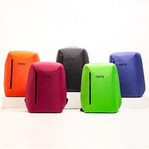 Mochila antirrobo con cremallera oculta naranja, bolso versátil, bolso de negocios, diseño informal y sencillo - Product Image 6