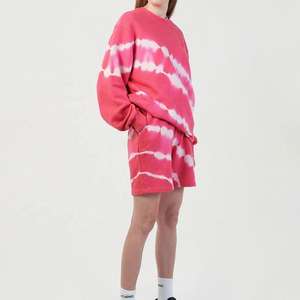 ชุดเซ็ตเสื้อยืดและกางเกงขาสั้นผ้าฟลีซสำหรับผู้หญิง รุ่นวินเทอร์วอช 2025  ผ้าโพลีเอสเตอร์/คอตตอน - Product Image 2