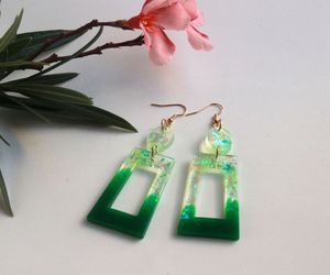 Unique Resin <b>Earrings</b> for Women, Handmade Fashion Jewelry with Stylish Designs for Daily Wear, Casual Outfits, Party Wear - Product Image 6