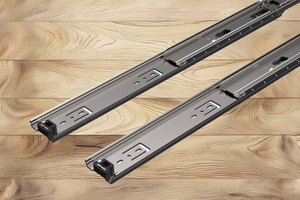 Glissière de tiroir en acier inoxydable 316 avec déconnexion rapide pour installation latérale Idéal pour les solutions de stockage en zone humide - Product Image 3