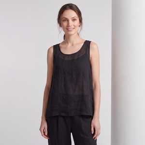 เสื้อกล้ามครอปสีฟ้าอ่อนสำหรับผู้หญิง แบรนด์ GRACE COLLECTION ผลิตจากผ้าถักผสมสแปนเด็กซ์/ผ้าฝ้ายแคนวาส คอกลม สวมใส่สบาย เป็นมิตรต่อสิ่งแวดล้อม ระบายอากาศได้ดี - Product Image 5