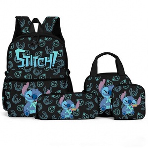 Mochila Escolar para Estudiantes, Juego de Cuatro Piezas, Mochila Escolar Ligera para Viajes - Product Image 5