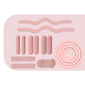 Tapetes de <span class=keywords><strong>Yoga</strong></span> Ecológicos de Color Azul Personalizado, Esterilla de Fitness de 5 mm, Tapete de <span class=keywords><strong>Yoga</strong></span> Duradero de Caucho Natural y PU con Impresión Personalizada - Product Image 6