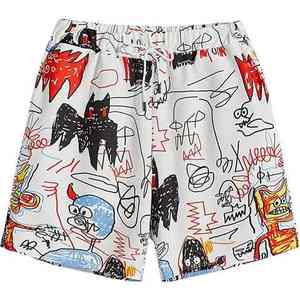 Pantalones Cortos Deportivos para Hombre, Cintura Media, Secado Rápido, Sublimados, para Baloncesto, Entrenamiento, Running, con Bolsillos Dobles - Product Image 2