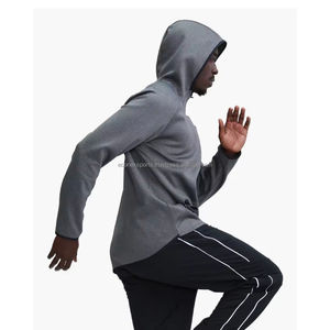 Media cremallera diseño calidad poliéster deportes pulóver sudaderas con capucha chaqueta Fitness camisa invierno ropa deportiva Tops para hombres comprar media cremallera - Product Image 2