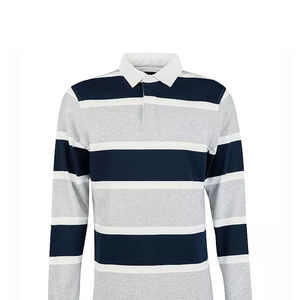 Camiseta de Rugby Personalizada de Manga Larga para Hombre, Polo de Alta Calidad Hecho en Fábrica, Precio Accesible, Venta Caliente - Product Image 3