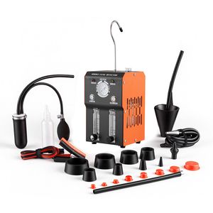 Probador de diagnóstico de vacío EVAP de 12 V CC, máquina de humo automotriz, detector de fugas, bomba de aire, manómetro, medidor de flujo para automoción - Product Image 1