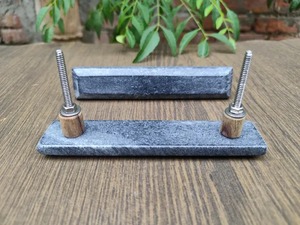 Herrajes para Muebles de Hogar: Perilla Redonda de Resina y Madera de Alta Calidad con Borde de Latón para Cajones y Armarios - ¡Oferta Especial! - Product Image 2