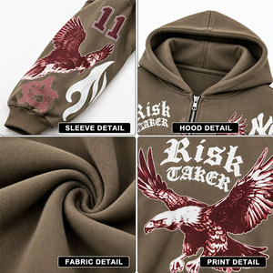 Sudadera con Capucha Verde Oliva para Hombre, Estampado Personalizado, Estilo Elegante, Diseño Gráfico Único, Sudadera de Forro Polar, 100% Algodón - Product Image 6