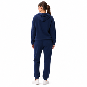 Conjunto Deportivo para Mujer con Cremallera, Chaqueta con Capucha y Pantalones Jogger, Logotipo Personalizado, Ropa Deportiva Informal, Ropa Urbana, Venta al Por Mayor, OEM, Marca Privada - Product Image 2