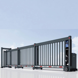 Puerta Corredera Automática <span class=keywords><strong>de</strong></span> Alta Calidad, Resistente y Antioxidante, para Hogar y Fábrica - Product Image 3