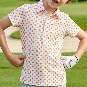 Camisetas de Polo de Golf Juveniles Cómodas, Tejido Transpirable para Entrenamientos Deportivos y Uso Diario - Product Image 6