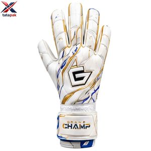 Gants de gardien de but en cuir de haute qualité, paume en latex allemand, logo personnalisé, unisexe, adultes, édition équipe, respirants, antidérapants - Product Image 2