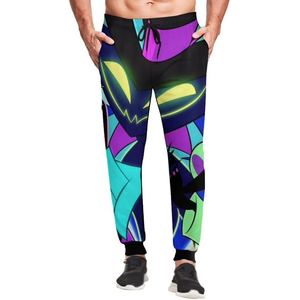 Pantalon bleu clair pour homme, taille élastique, coupe sportive, fermeture à boutons, vêtement d'hiver - Product Image 3