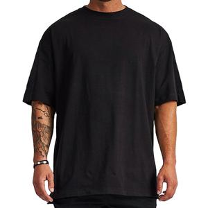 Terry, camiseta de gran tamaño al por mayor de alta calidad para hombre, camisetas personalizadas para hombre, camisetas de algodón ODM/OEM, personalizaciones de peso pesado - Product Image 1