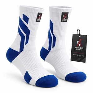 Calcetines Personalizados para Hombre, Mezcla de Algodón y Poliéster, Tejido Transpirable, Elástico, Control de Humedad, Cómodos para Uso Diario - Product Image 4
