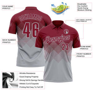 เสื้อโปโลสำหรับกีฬาแบบมืออาชีพ งานศิลปะตามสั่ง โลโก้ตามสั่ง ผู้ผลิต OEM ODM โพลีเอสเตอร์น้ำหนักเบา คุณภาพส่งออกจากโรงงาน - Product Image 3