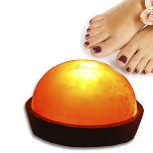 Lámpara de Sal del Himalaya de Alta Calidad con Forma de Domo, Hecha a Mano, Regalo Único - Product Image 1