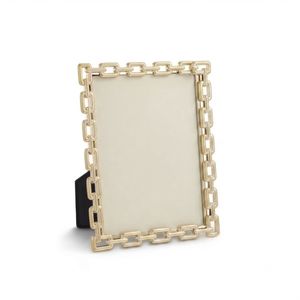 Elegant Living Accent Metal Glass Photo <b>Frame</b> Stylish <b>Picture</b> Display Interior Style - Product Image 5