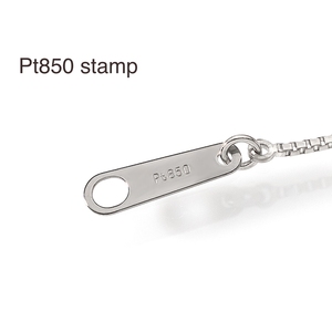 Japan Platinum fine chain <b>necklace</b> Pt850 Wholesale box chain Luxury Jewelry <b>Long</b> Premium Unisex Chain <b>Necklace</b> Bulk - Product Image 4