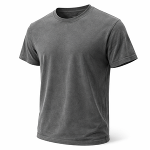 Proveedor de Camisetas Grises Lavadas Personalizadas para Pedidos al por Mayor - Fabricante OEM para Compras al por Mayor - Product Image 3