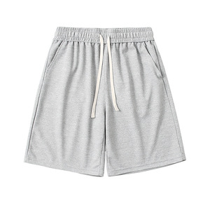 Shorts de plage décontractés pour hommes de qualité supérieure, séchage rapide, légers, avec logo personnalisé et motif uni - Product Image 2