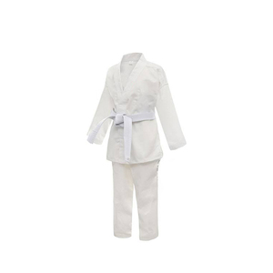 Tenue d'entraînement décontractée de couleur unie, uniforme de Jiu-Jitsu avec chapeau, en solde, uniforme de karaté 100 % coton en solde - Product Image 4