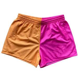 Pantalones Cortos Deportivos de Poliéster para Hombre, Diseño Sublimado, Estilo Casual, con Ribete Lateral, para Verano, Baloncesto y Uso Diario - Product Image 1