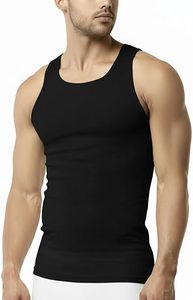 Custom <b>Mens</b> Breathable Knitted 100% Cotton <b>Cropped</b> Tank <b>Top</b> | OEM/ODM Private Label Apparel <b>for</b> Gym Fitness Training - Product Image 5