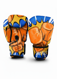 Gants de boxe personnalisés au design coloré pour hommes et femmes, gants d'entraînement MMA Muay Thai Kickboxing, ajustement confortable, gants OEM ODM - Product Image 3