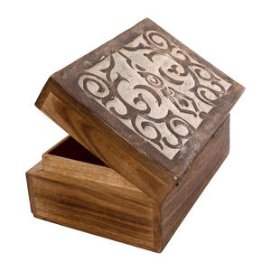 Aaliyan Impex <b>Cheap</b> Decorative Wooden Keepsake <b>Box</b> Personal Treasures Jewelry Accessories <b>Gifts</b> Beautiful Traditional Carved Fi - Product Image 6