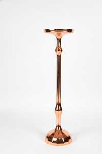 Luxury Metal Drink <b>Table</b> Round <b>Copper</b> Rose Gold Accent Side <b>Table</b> Modern Small End <b>Table</b> Cocktail <b>Table</b> for Living Room - Product Image 3