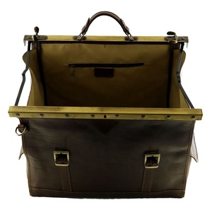 Sac de voyage pliable multifonctionnel grande capacité en nylon et cuir, idéal pour le week-end – Meilleure fabrication de sacs de voyage - Product Image 4