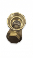 Vanne de sécurité manuelle en laiton à filetage mâle/femelle 1/2 pouce, 6 bars, OEM pour systèmes de stockage thermique d'eau chaude solaire