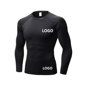 2026 Wholesale Quick Dry Rashguard Surf <b>Swimming</b> <b>Shirts</b> Short Long Sleeve Compression Fitness Gym Custom Logo Anti-UV Sportswear - Product Image 6
