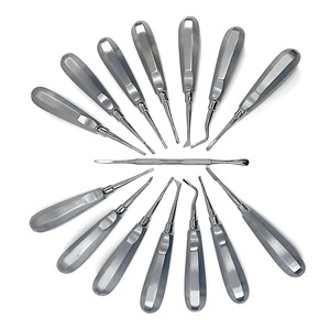 Ametrine Surgical Premium CE Certified Class I Ergonomic Root <b>Elevator</b> Set 13 Pcs Luxating Periotome Apical Molt Osteotome Root - Product Image 1