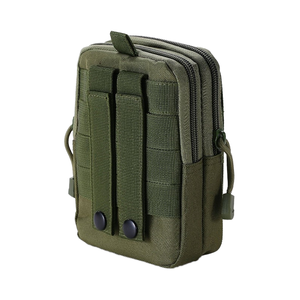 กระเป๋าคาดเอวอเนกประสงค์แบบพกพาขนาดเล็กสำหรับเดินป่า  วัสดุไนลอน/โพลีเอสเตอร์ กันน้ำ สายสะพายไหล่แบบโมลล์ คุณภาพสูง - Product Image 4