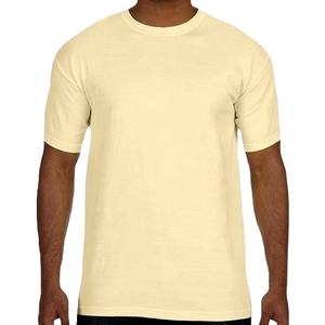 Vente chaude 100% coton T-shirt surdimensionné pour hommes avec logo personnalisé motif solide bas quantité minimale de commande haute qualité d'exportation meilleure qualité T-Shirt - Product Image 3