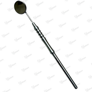 Kit de Exploración Dental Eléctrico: Espejo, Sonda y Herramientas Exploradoras con Empuñadura Roscada Plateada, Instrumentos Quirúrgicos de Clase I con Certificación CE - Product Image 2