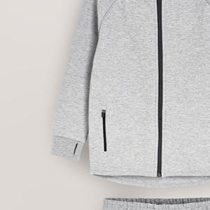 Nouveau survêtement personnalisé de haute qualité avec fermeture éclair et manches longues / Design uni avec logo, prix abordable - Product Image 2