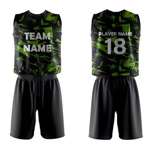 Tenue de volley-ball moderne pour équipe, matière à séchage rapide, maillot et short légers pour l'entraînement, les tournois et les matchs. - Product Image 3