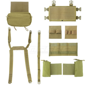 Arnés Táctico Resistente, Ajustable, Material Resistente, Uso en Campo, Equipo Táctico para Exteriores - Product Image 3