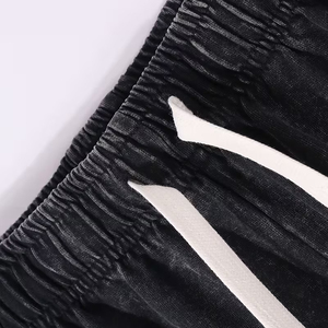 Conjunto de 2 Piezas para Hombre, Fabricante, Camiseta de Algodón de 220 GSM, Pantalones Cortos Cargo, Conjunto Holgado Informal de Verano, Logotipo Personalizado OEM al por Mayor - Product Image 4